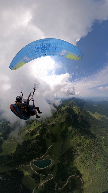 Tandem Paragliding Brauneck - Gleitschirmfliegen